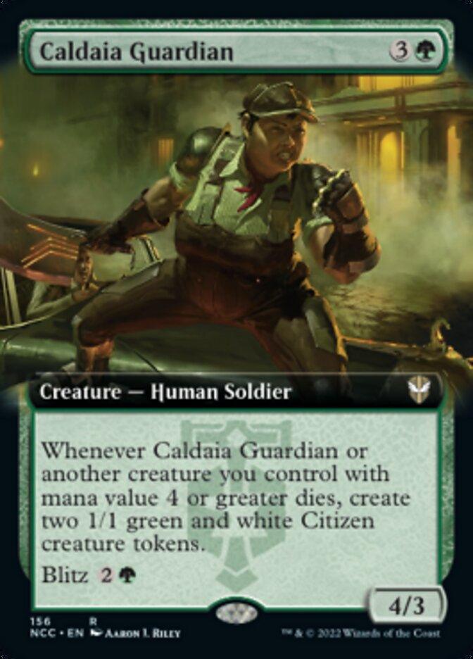 Caldaia Guardian (Extended Art) [Streets of New Capenna Commander] - La Boîte Mystère ( The Mystery Box)