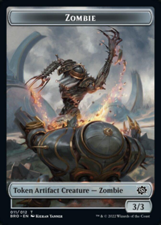 Zombie Token [The Brothers' War Tokens] - La Boîte Mystère ( The Mystery Box)
