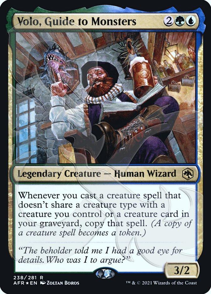 Volo, Guide to Monsters (Ampersand Promo) [Dungeons & Dragons: Adventures in the Forgotten Realms Promos] - La Boîte Mystère ( The Mystery Box)