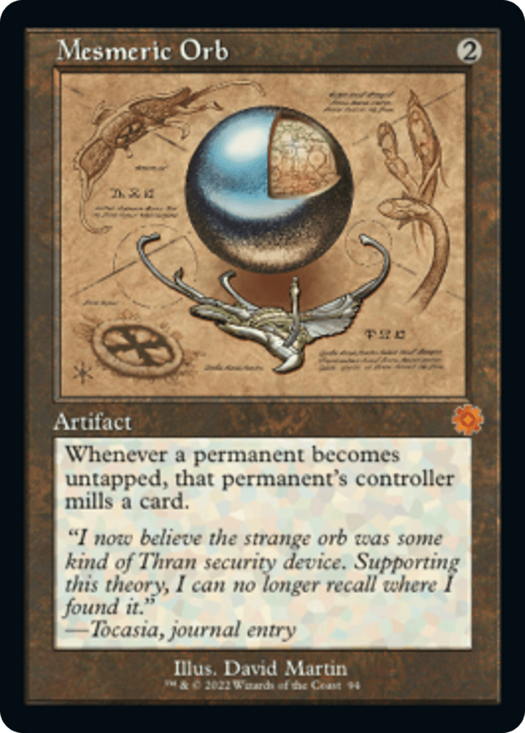 Mesmeric Orb (Retro Schematic) [The Brothers' War Retro Artifacts] - La Boîte Mystère ( The Mystery Box)