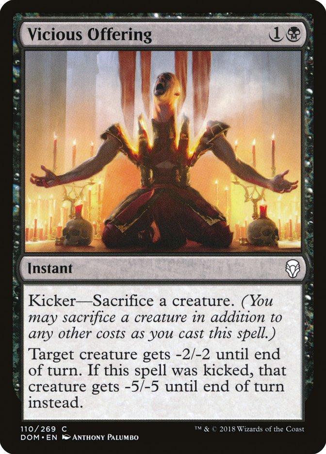 Vicious Offering [Dominaria] - La Boîte Mystère ( The Mystery Box)