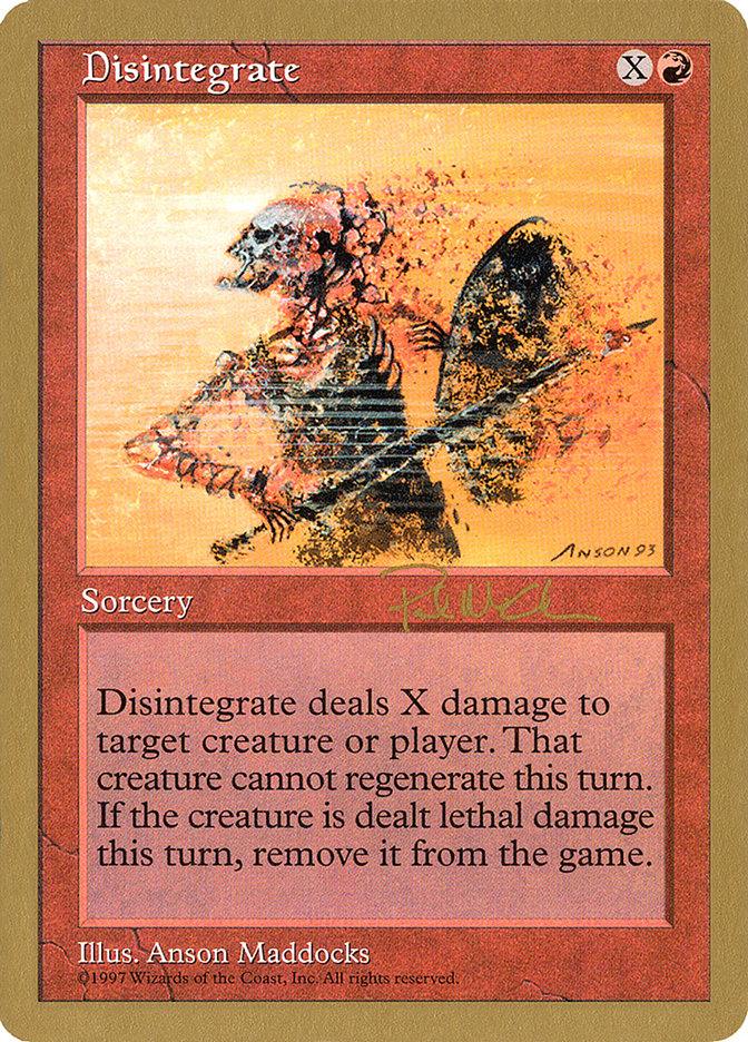 Disintegrate (Paul McCabe) [World Championship Decks 1997] - La Boîte Mystère ( The Mystery Box)