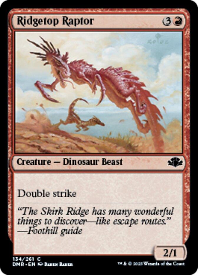 Ridgetop Raptor [Dominaria Remastered] - La Boîte Mystère ( The Mystery Box)