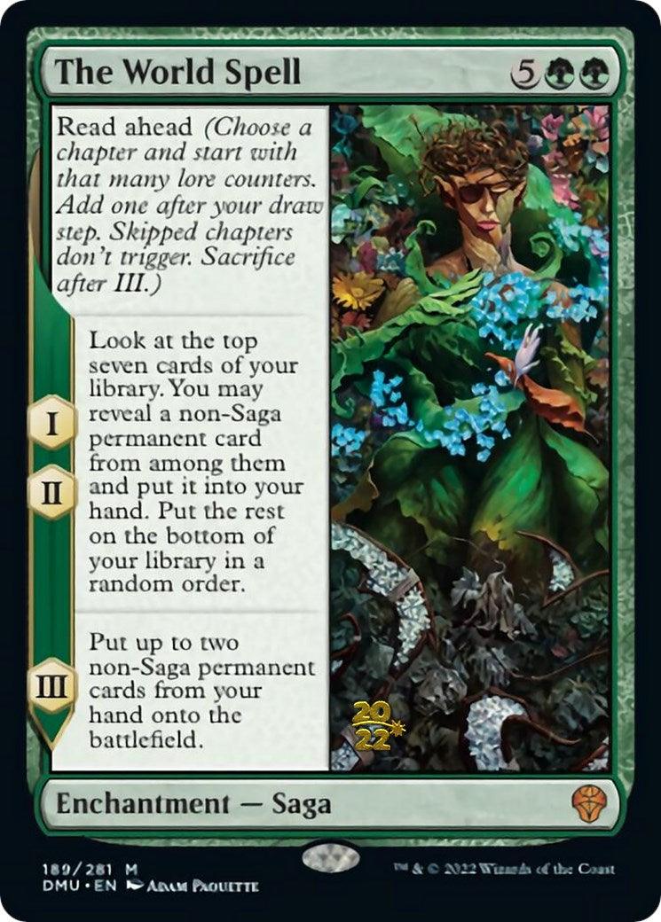 The World Spell [Dominaria United Prerelease Promos] - La Boîte Mystère ( The Mystery Box)
