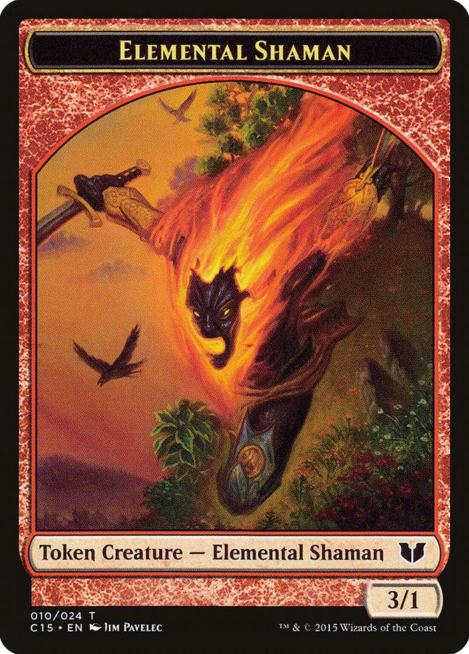 Elemental Shaman // Shapeshifter Double-Sided Token [Commander 2015 Tokens] - La Boîte Mystère ( The Mystery Box)