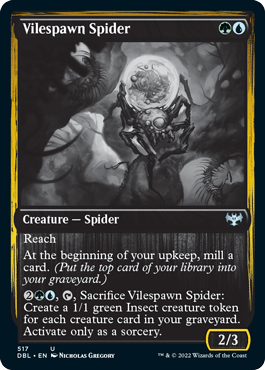 Vilespawn Spider [Innistrad: Double Feature] - La Boîte Mystère ( The Mystery Box)