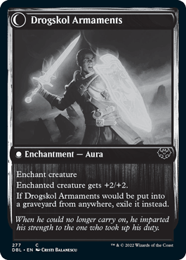 Drogskol Infantry // Drogskol Armaments [Innistrad: Double Feature] - La Boîte Mystère ( The Mystery Box)