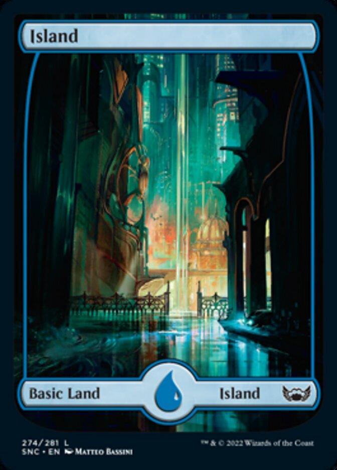 Island (274) [Streets of New Capenna] - La Boîte Mystère ( The Mystery Box)