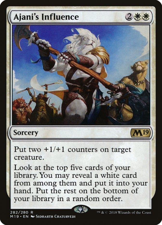 Ajani's Influence [Core Set 2019] - La Boîte Mystère ( The Mystery Box)