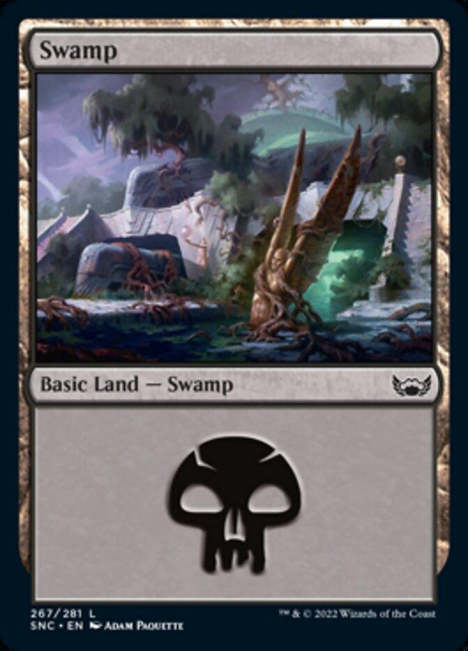 Swamp (267) [Streets of New Capenna] - La Boîte Mystère ( The Mystery Box)
