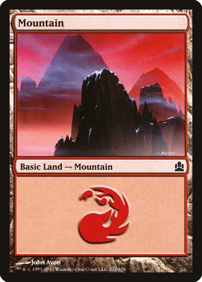 Mountain (312) [Commander 2011] - La Boîte Mystère ( The Mystery Box)
