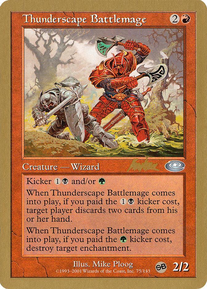 Thunderscape Battlemage [World Championship Decks 2002] - La Boîte Mystère ( The Mystery Box)