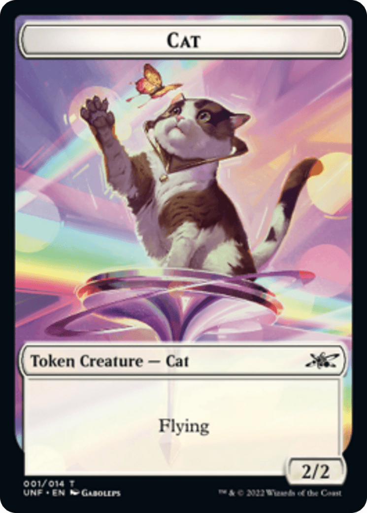 Cat // Balloon Double-sided Token [Unfinity Tokens] - La Boîte Mystère ( The Mystery Box)