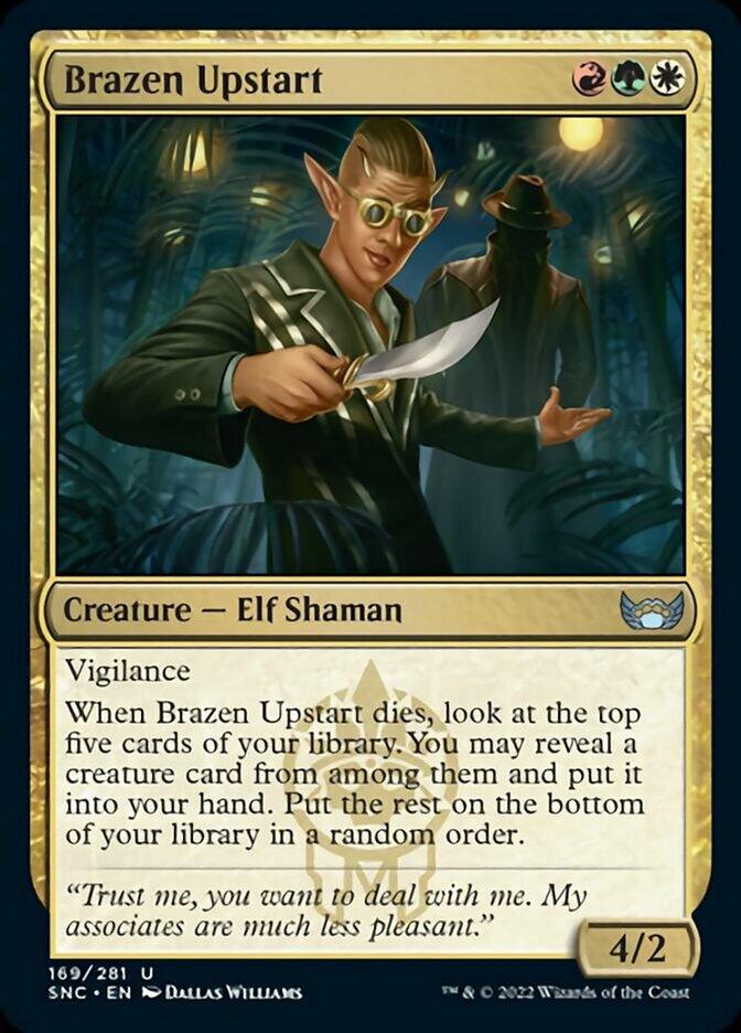 Brazen Upstart [Streets of New Capenna] - La Boîte Mystère ( The Mystery Box)