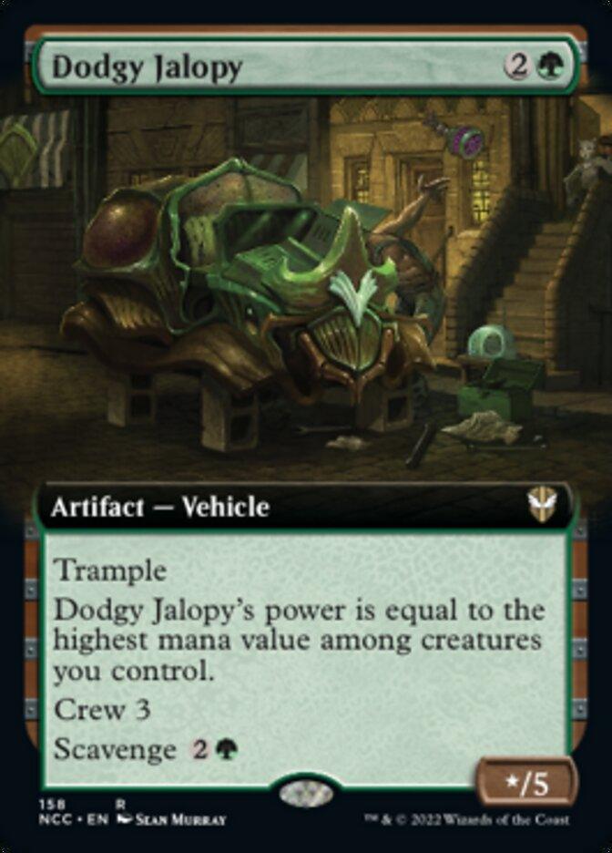 Dodgy Jalopy (Extended Art) [Streets of New Capenna Commander] - La Boîte Mystère ( The Mystery Box)