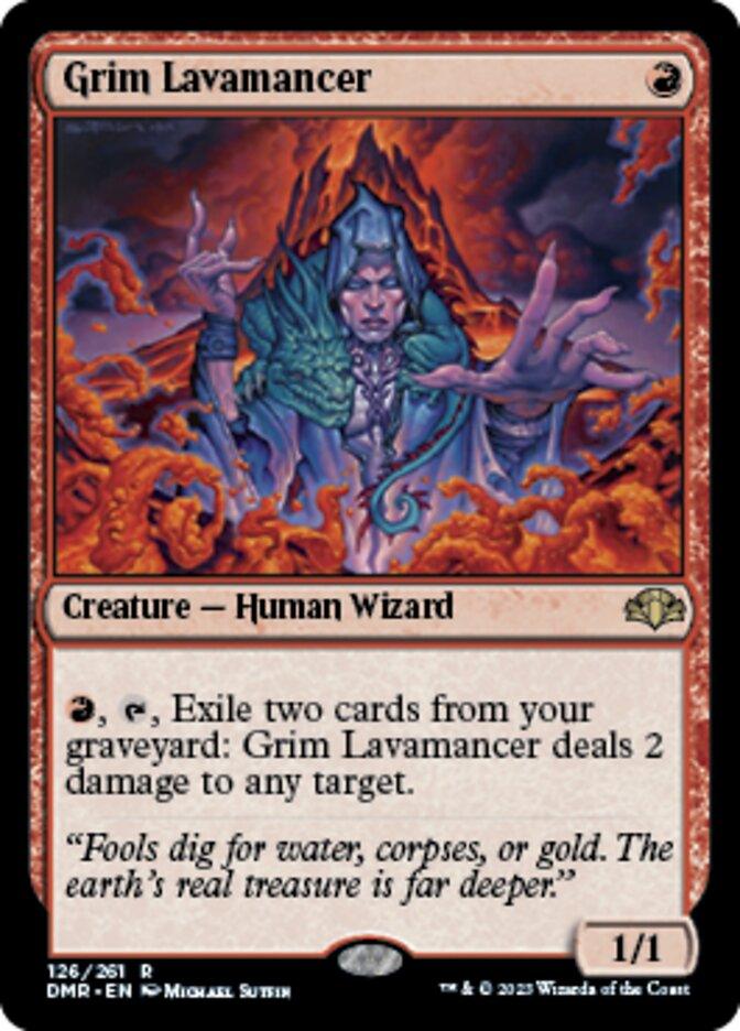 Grim Lavamancer [Dominaria Remastered] - La Boîte Mystère ( The Mystery Box)
