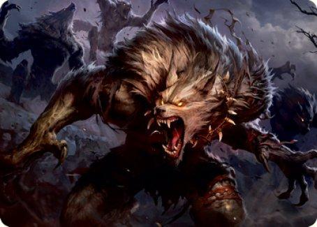 Village Reavers Art Card [Innistrad: Midnight Hunt Art Series] - La Boîte Mystère ( The Mystery Box)