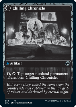 Mysterious Tome // Chilling Chronicle [Innistrad: Double Feature] - La Boîte Mystère ( The Mystery Box)
