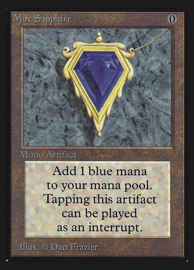 Mox Sapphire [International Collectors’ Edition] - La Boîte Mystère ( The Mystery Box)