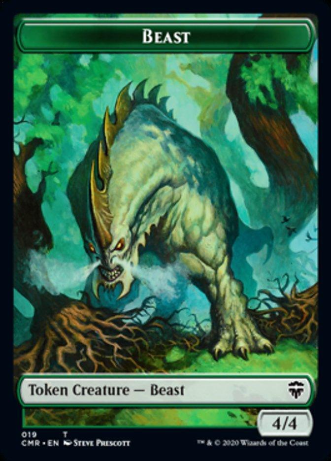 Beast (18) // Beast Token (19) [Commander Legends Tokens] - La Boîte Mystère ( The Mystery Box)