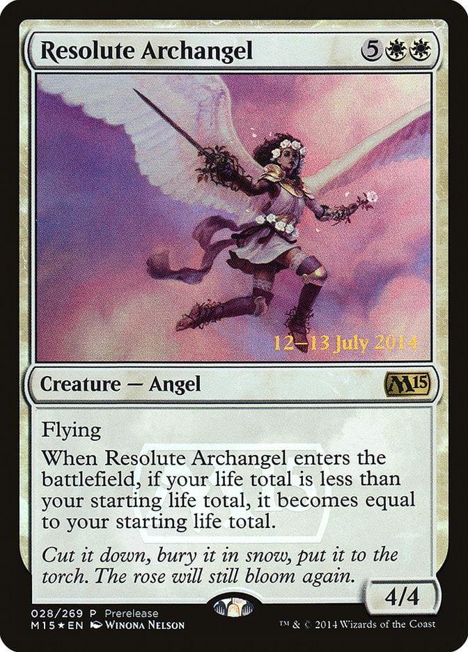 Resolute Archangel [Magic 2015 Prerelease Promos] - La Boîte Mystère ( The Mystery Box)