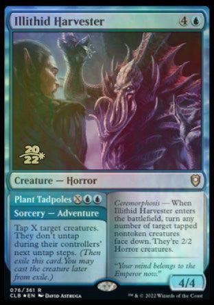 Illithid Harvester // Plant Tadpoles [Commander Legends: Battle for Baldur's Gate Prerelease Promos] - La Boîte Mystère ( The Mystery Box)