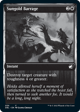 Sungold Barrage [Innistrad: Double Feature] - La Boîte Mystère ( The Mystery Box)