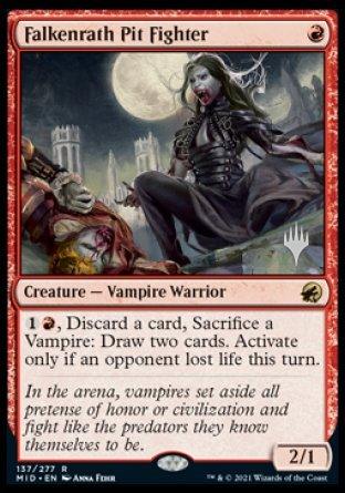 Falkenrath Pit Fighter (Promo Pack) [Innistrad: Midnight Hunt Promos] - La Boîte Mystère ( The Mystery Box)
