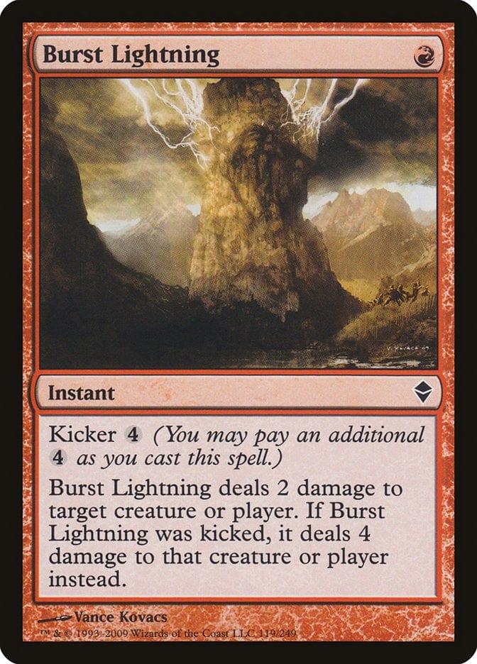 Burst Lightning [Zendikar] - La Boîte Mystère ( The Mystery Box)