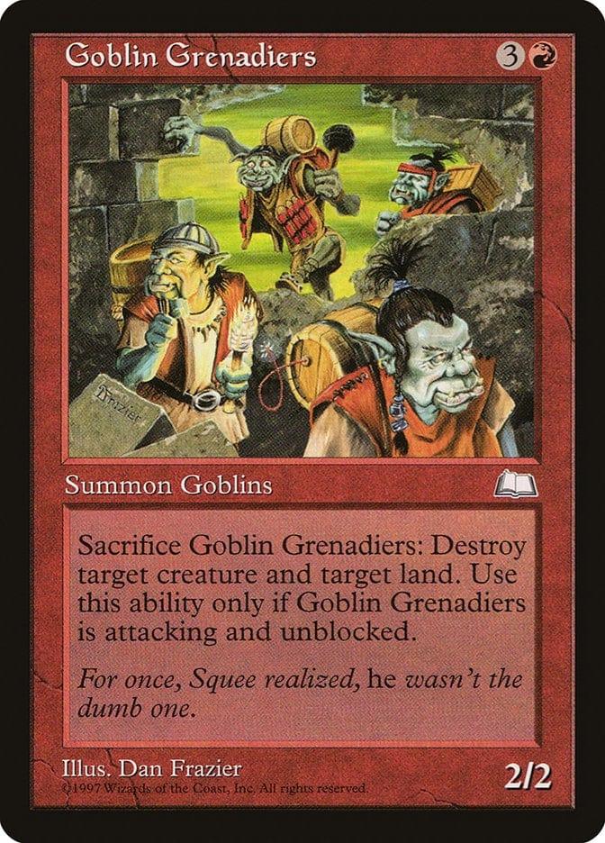 Goblin Grenadiers [Weatherlight] - La Boîte Mystère ( The Mystery Box)
