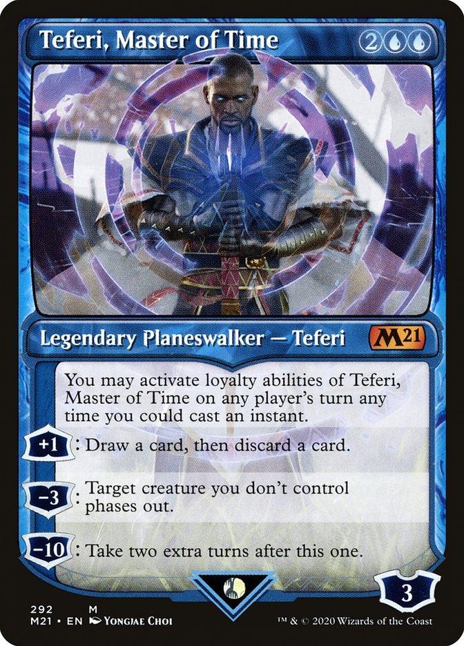 Teferi, Master of Time (Showcase) [Core Set 2021] - La Boîte Mystère ( The Mystery Box)