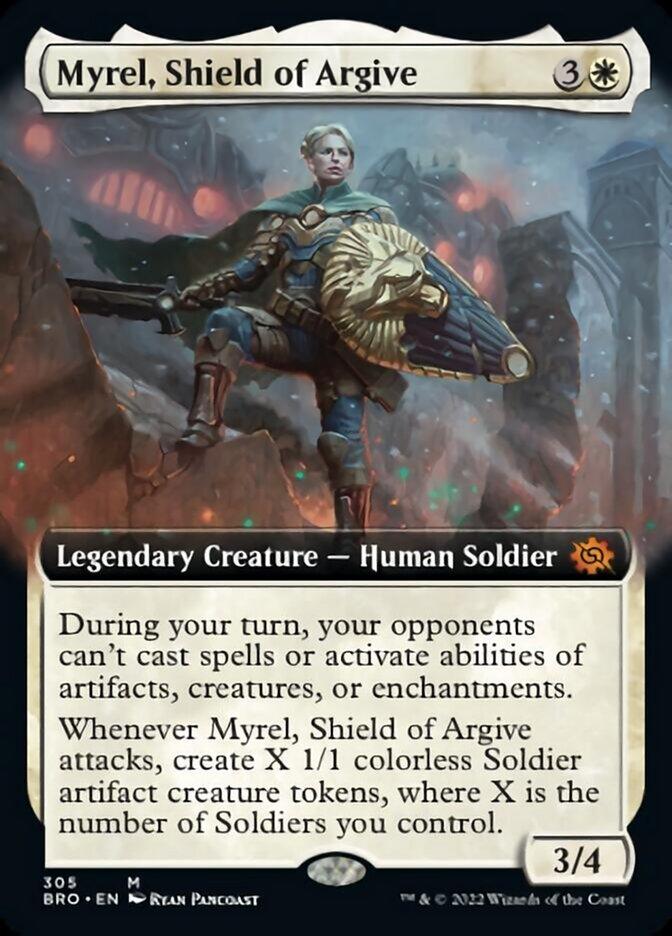 Myrel, Shield of Argive (Extended Art) [The Brothers' War] - La Boîte Mystère ( The Mystery Box)