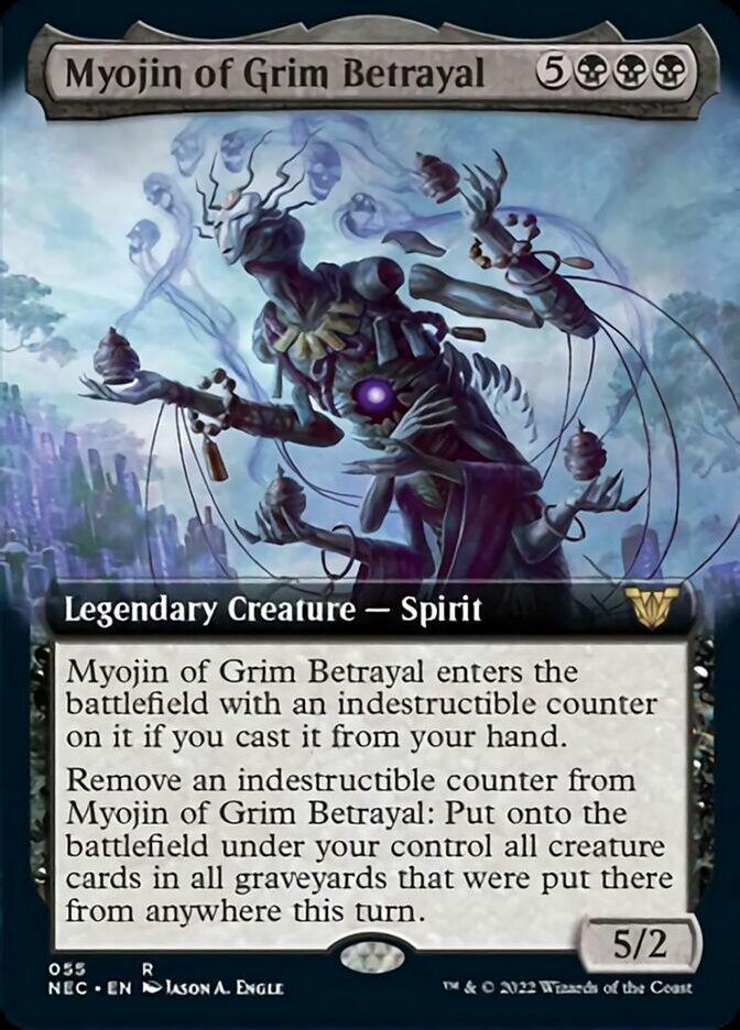 Myojin of Grim Betrayal (Extended) [Kamigawa: Neon Dynasty Commander] - La Boîte Mystère ( The Mystery Box)