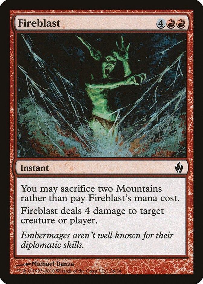 Fireblast [Premium Deck Series: Fire and Lightning] - La Boîte Mystère ( The Mystery Box)