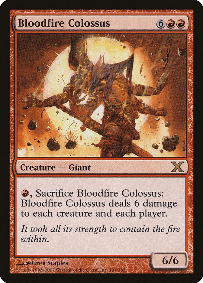 Bloodfire Colossus [Tenth Edition] - La Boîte Mystère ( The Mystery Box)