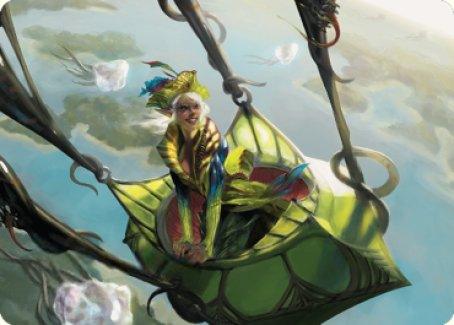 Nael, Avizoa Aeronaut Art Card [Dominaria United Art Series] - La Boîte Mystère ( The Mystery Box)
