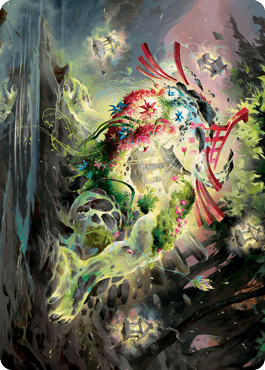 Go-Shintai of Life's Origin Art Card [Kamigawa: Neon Dynasty Art Series] - La Boîte Mystère ( The Mystery Box)