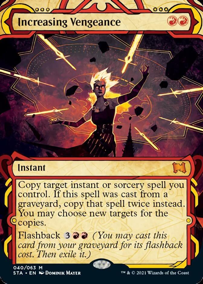 Increasing Vengeance (Etched Foil) [Strixhaven Mystical Archive] - La Boîte Mystère ( The Mystery Box)