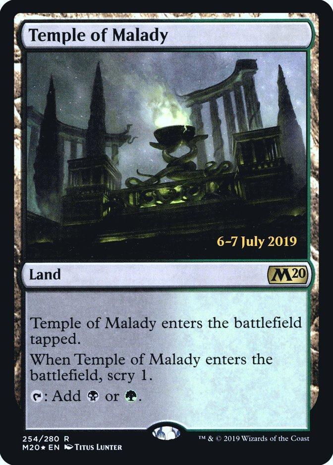 Temple of Malady [Core Set 2020 Prerelease Promos] - La Boîte Mystère ( The Mystery Box)