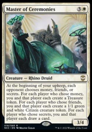 Master of Ceremonies (Promo Pack) [Streets of New Capenna Commander Promos] - La Boîte Mystère ( The Mystery Box)