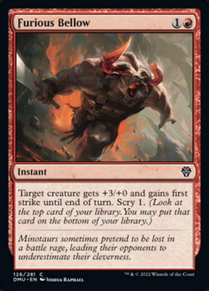 Furious Bellow [Dominaria United] - La Boîte Mystère ( The Mystery Box)