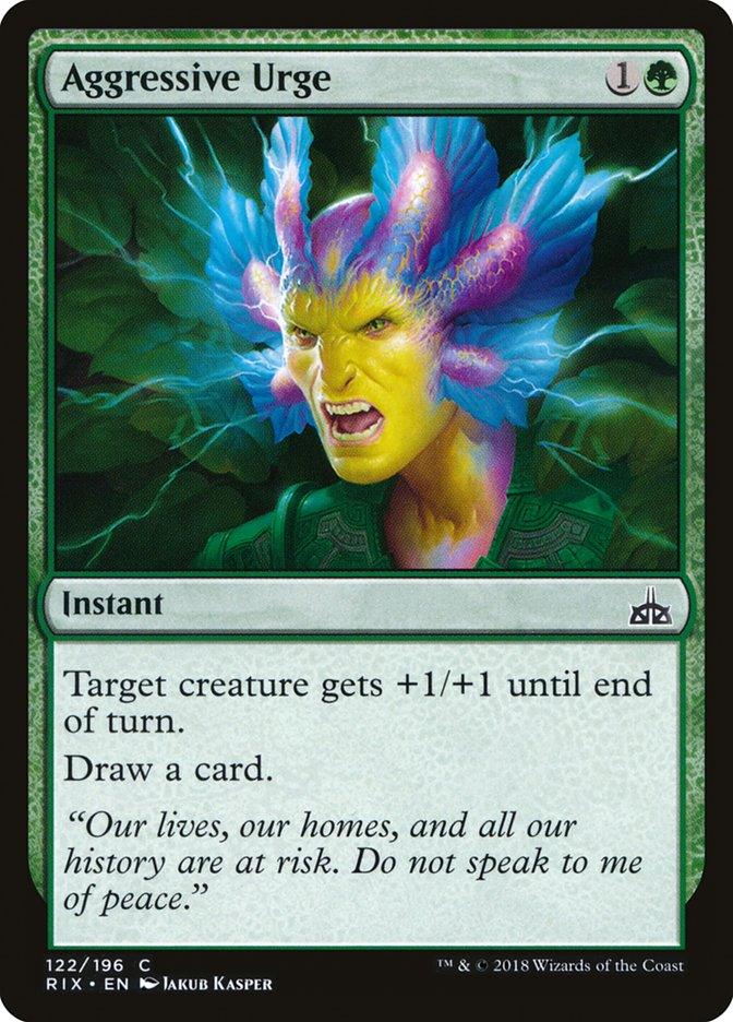Aggressive Urge [Rivals of Ixalan] - La Boîte Mystère ( The Mystery Box)