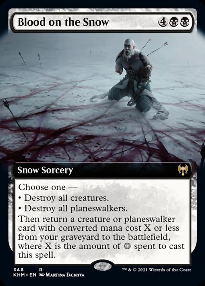Blood on the Snow (Extended Art) [Kaldheim] - La Boîte Mystère ( The Mystery Box)