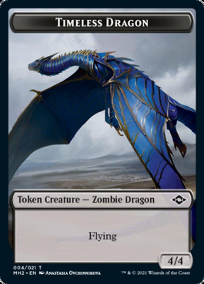 Timeless Dragon Token [Modern Horizons 2 Tokens] - La Boîte Mystère ( The Mystery Box)