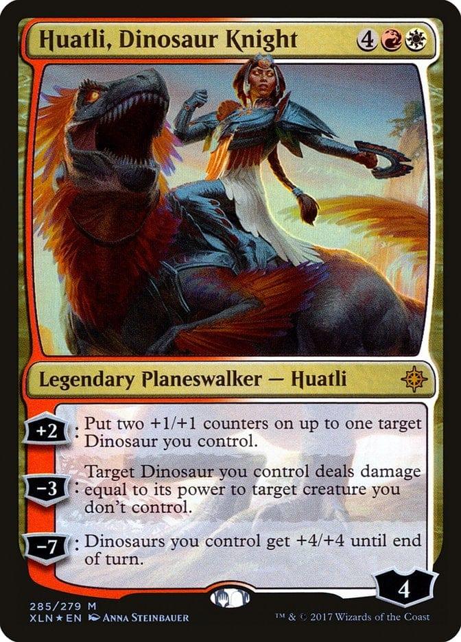 Huatli, Dinosaur Knight [Ixalan] - La Boîte Mystère ( The Mystery Box)