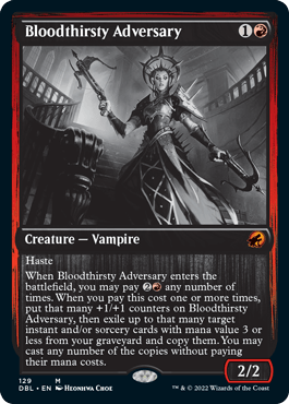 Bloodthirsty Adversary [Innistrad: Double Feature] - La Boîte Mystère ( The Mystery Box)