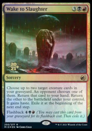 Wake to Slaughter [Innistrad: Midnight Hunt Prerelease Promos] - La Boîte Mystère ( The Mystery Box)