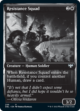 Resistance Squad [Innistrad: Double Feature] - La Boîte Mystère ( The Mystery Box)
