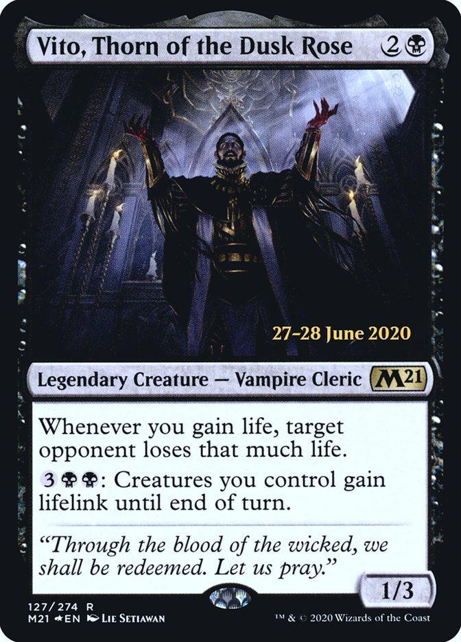 Vito, Thorn of the Dusk Rose [Core Set 2021 Prerelease Promos] - La Boîte Mystère ( The Mystery Box)