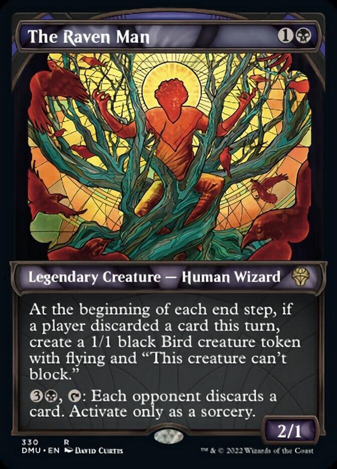 The Raven Man (Showcase Textured) [Dominaria United] - La Boîte Mystère ( The Mystery Box)